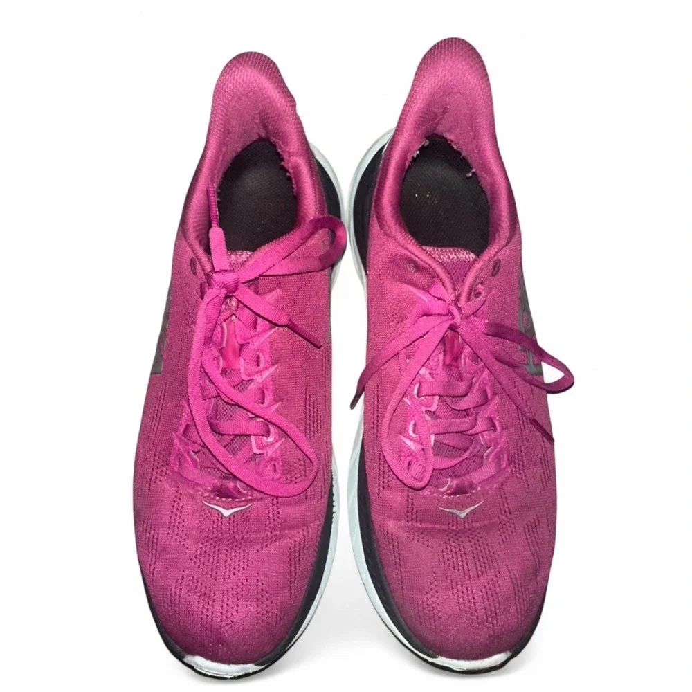 Hoka One One Mach 4 Womens Running Shoes Festival Fuchsia Pink Black PROFLY 9.5B